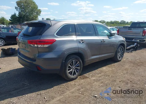 2017 Toyota Highlander Xle z USA, uszkodzony, nr VIN 5TDJZRFH0HS467584